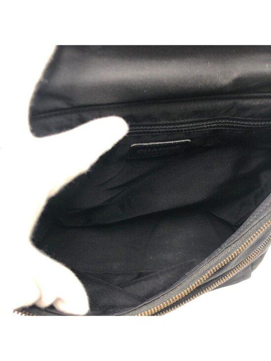 Chanel New Travel Line CC Logo Black Nylon Backpack main image 9